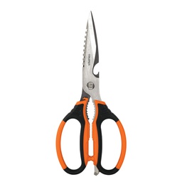 [100449] Tijera 8' multiusos de acero inoxidable p/cocina, mango TPR