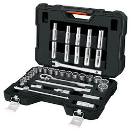 [102249] Juego de 36 herramientas cuadro 1/2' mm para mecanico