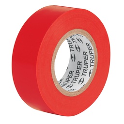 [13513] Cinta de aislar de 9 m x 19 mm, roja, Truper