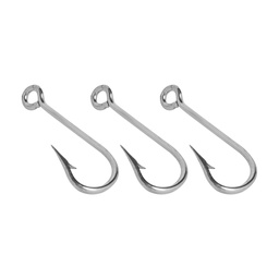 [15467] Blister con 100 anzuelos para pesca # 18, Truper