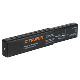 [16921] Caja con 4 cuchillas HSS para canteadora CANT-8X-2, Truper