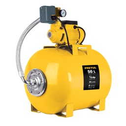 [20184] Equipo hidroneumatico 50L, bomba periferica 1/2 HP, Pretul