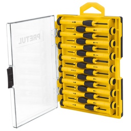 [21383] Juego con 15 desarmadores de precision, Pretul