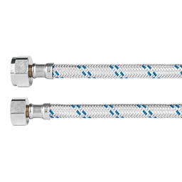 [49125] Manguera p/WC, aluminio, 1/2' x 7/8', 35 cm, Foset