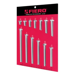 [55897] Exhibidor Fiero con tornillos tipo maquina, 5/16'