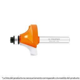 [102725] Broca para router, redondeado con moldura, 1-1/8' con balero