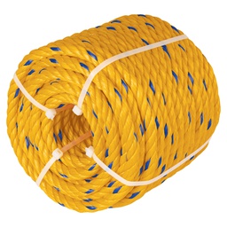 [40186] Kilo de cuerda torcida de polipropileno amarilla de 10 mm