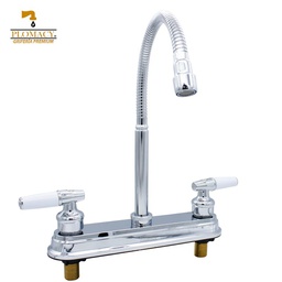 [PM8FP] Mezcladora Para Fregadero 8" Cuello Flexible Plomacy  (PM8FP)