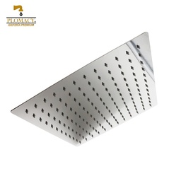 [RC30] Regadera Cuadrada de 30cm Acero Inoxidable Plomacy (RC30)