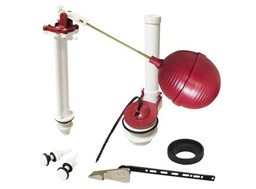 [H8008] Herraje WC Hydro-Gard 2" Palanca Cromada y Esponjoso   (H8008)