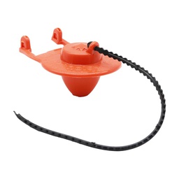 [2404] Sapo 2" Seguri-Max "Anaranjado" En Cartulina    (2404)