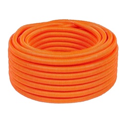 [2091] Poliducto Corrugado Naranja Sin Guia  3/4" x  50Mts.  (2091)