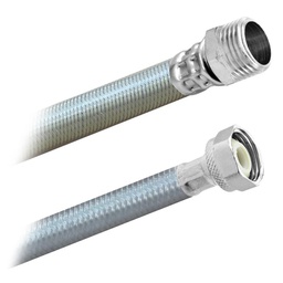 [3985] FamaFlex Poliacero Para Boiler Macho 1/2" FIP x 3/4" M x 80cm.-32"  (3985)