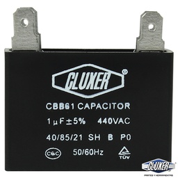 [CXCP4401] 1 Capacitor De Ventilador 1mf Dual-440vac-370vac 50/60hz