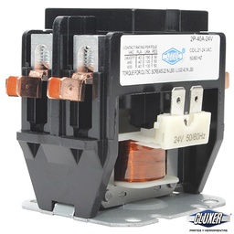 [CXC2P40A24] 1 Contactor 2 Polos 40 Amps, Bobina 21-24vac, 50/60hz