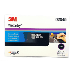 [60455067839 ó 60060003740] Lija 3M Imper.5.5x9”#2500 2045