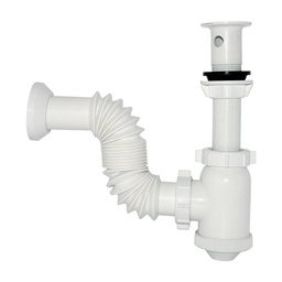 [29PL] TRAMPA P/LAVABO COMPLETA SALIDA FLEXIBLE