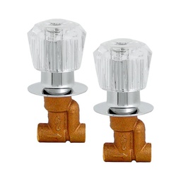 [41QL] JUEGO LLAVES EMP.SOLD.M/ACRILICO C/CHAP.A.BCE.