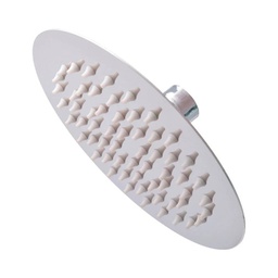 [44URB] REGADERA DELGADA REDONDA 8” ACERO INOX.