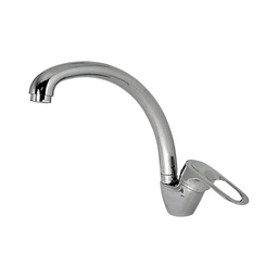 [7C] MEZCLADORA MONOMANDO P/FREGADERO CROMO