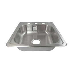 [9TSE] TARJA AC.INOX.SENCILLA 48 X 48