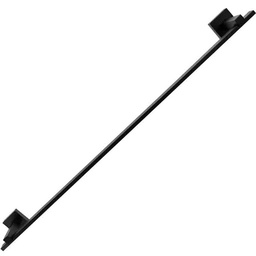 [N801] TOALLERO EN BARRA DE LATON AC.NEGRO