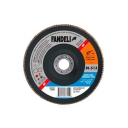 [76455 DL-513] DISCO FNDL.HP  LAM.INOX  4.5”C- 60 CER.