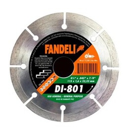 [72958 DI-801] DISCO FNDL.PRO DIAM.R.SEGM. 4 1/2”