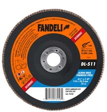 [76458 DL511] DISCO FNDL.ECO LAM.INOX  4.5”Z- 60