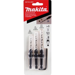 [A-99661] JGO.BROCA AVELLANADORA MAKITA 3PZ.