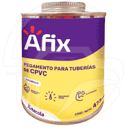 [5400039] AFIX ADH.CPVC AMAR. 473ml.