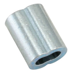 [C-01070] CASQUILLO DE ALUMINIO DOBLE 3/32"