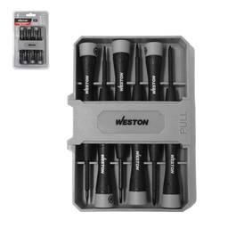 [DS-0320] JUEGO CON 6 DESARMADORES DE JOYERO (CAJA C/6 PZAS - PRECIO X PIEZA)