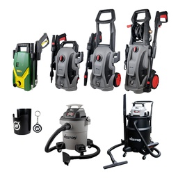 [KITHIDROASPIRA] 4 HIDROLAVADORAS, 2 ASPIRADORAS 4HP Y 6.5HP Y PROMOCIONALES