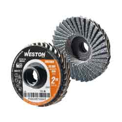 [MF-13023] MINI DISCO LAMINADO D/CAMBIO RAPIDO 2" TIPO S ZIRCONIA G080 (Precio x Pieza – Bolsa c/20 pzs)