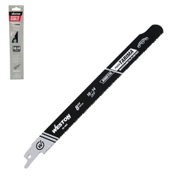 [SG-1002] SEGUETA SABLE BIMETALICA DESARMADORA DE TARIMAS 8" 10/14DPP (JGO C/5 PZS)