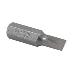 [ST-6-100-040] PUNTA PLANA P/DES.3/16 X 2" (PRECIO POR PIEZA, EMPAQUE CJA C/30 PZS)