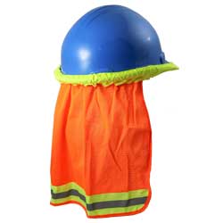 CUBRENUCA PARA CASCO NARANJA NEON