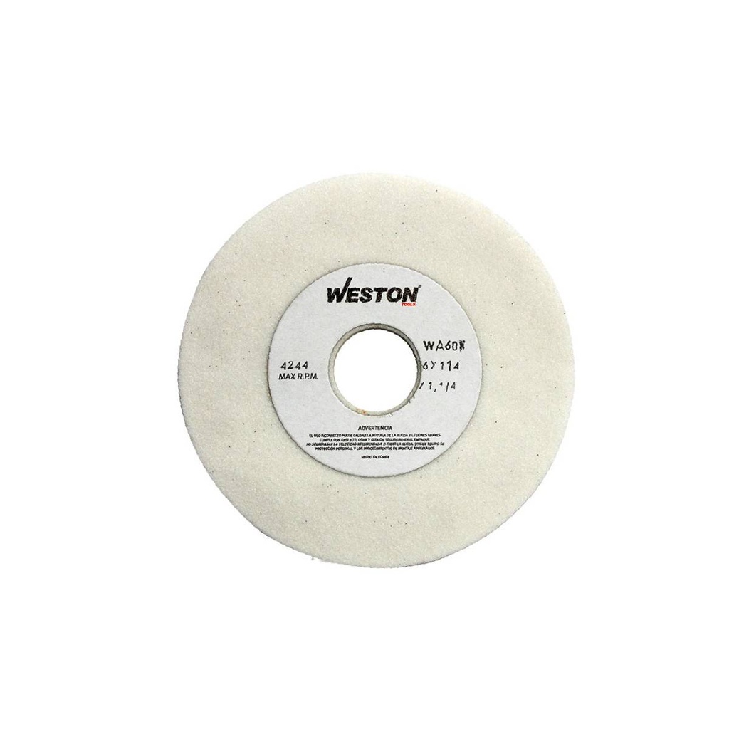 RUEDA BLANCA TIPO 1 14" X 1-1/2" X 5" WA60