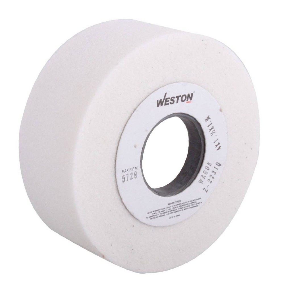 RUEDA TAZA BLANCA TIPO 6  6 X 2 WA60