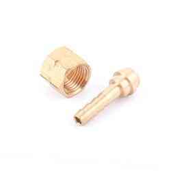 CONEXION PARA MANGUERA CUATA 1/4" ROSCA 9/16"-18 DERECHA OXIGENO
