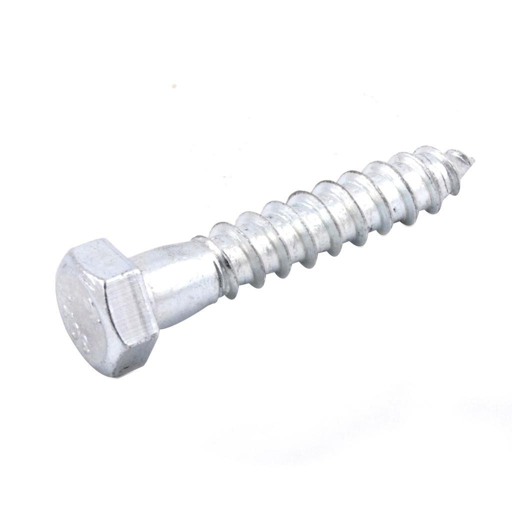 TORNILLO  HEX GALV. P/MADERA3/8" X 3-1/2" (Precio x Pza - Caja c/50 pzas)