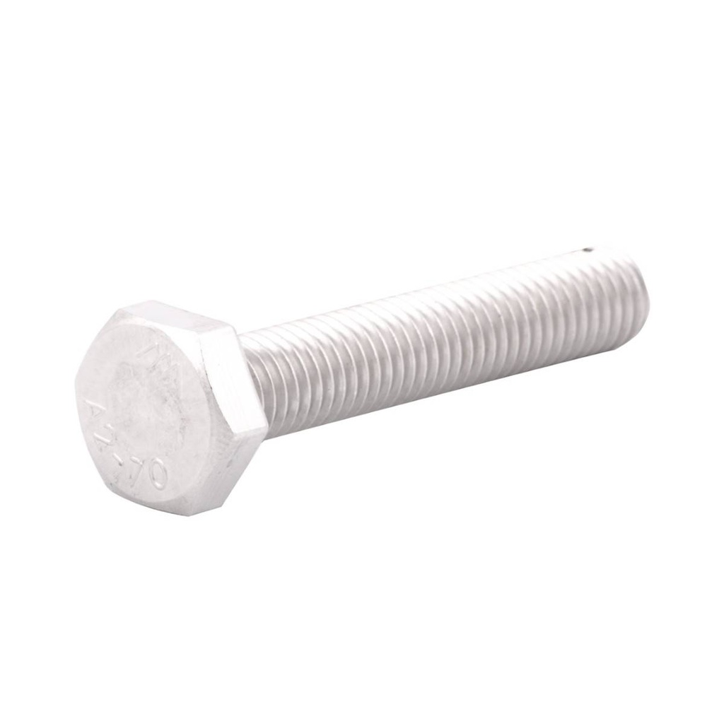 TORNILLO HEX ACERO INOX. 'RC' M10-1.5 X 20  (Precio x Pza - Caja c/50 pzas)