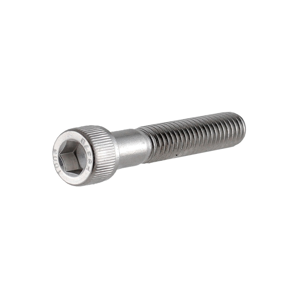 TORNILLO  ALLEN CILINDRICO INOX304 UNC #5-40 x 1 1/4 (Precio x Pza - Caja c/100 pzas)