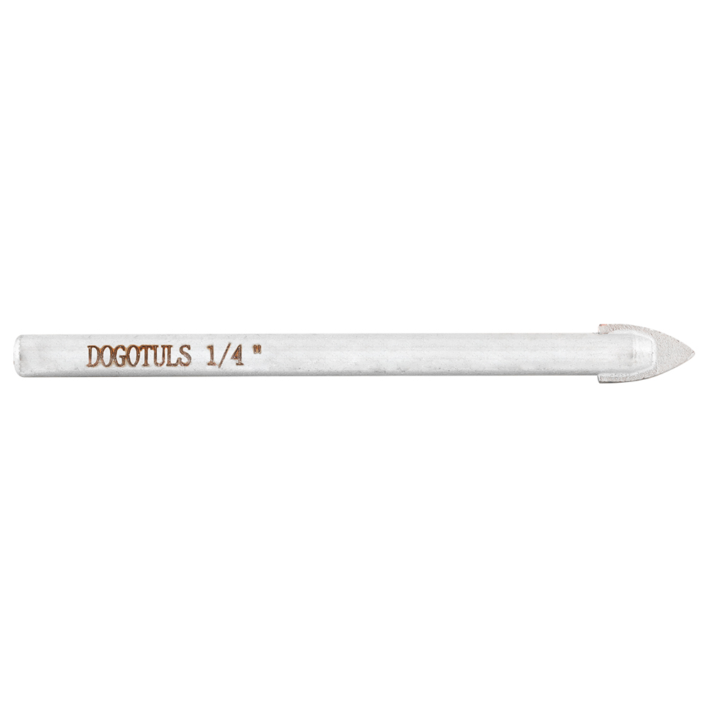 BROCA VIDRIO YCERAMICA 1/4" PTA CARBURO