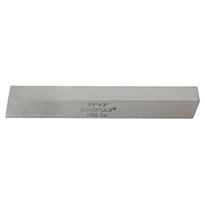 BURIL CUADRADO 5% COBALTO 7/16" x 3-1/2"