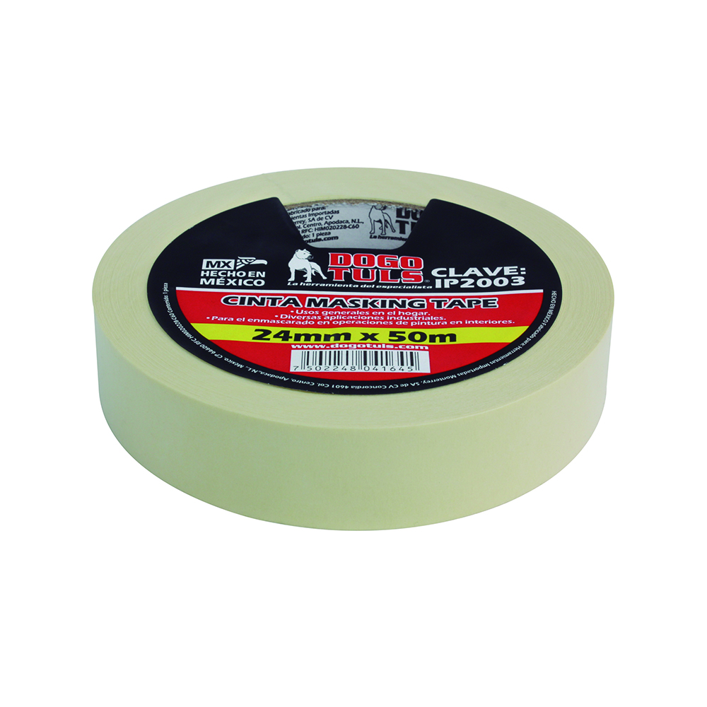 CINTA MASKING TAPE 1" 50mts USO GRAL