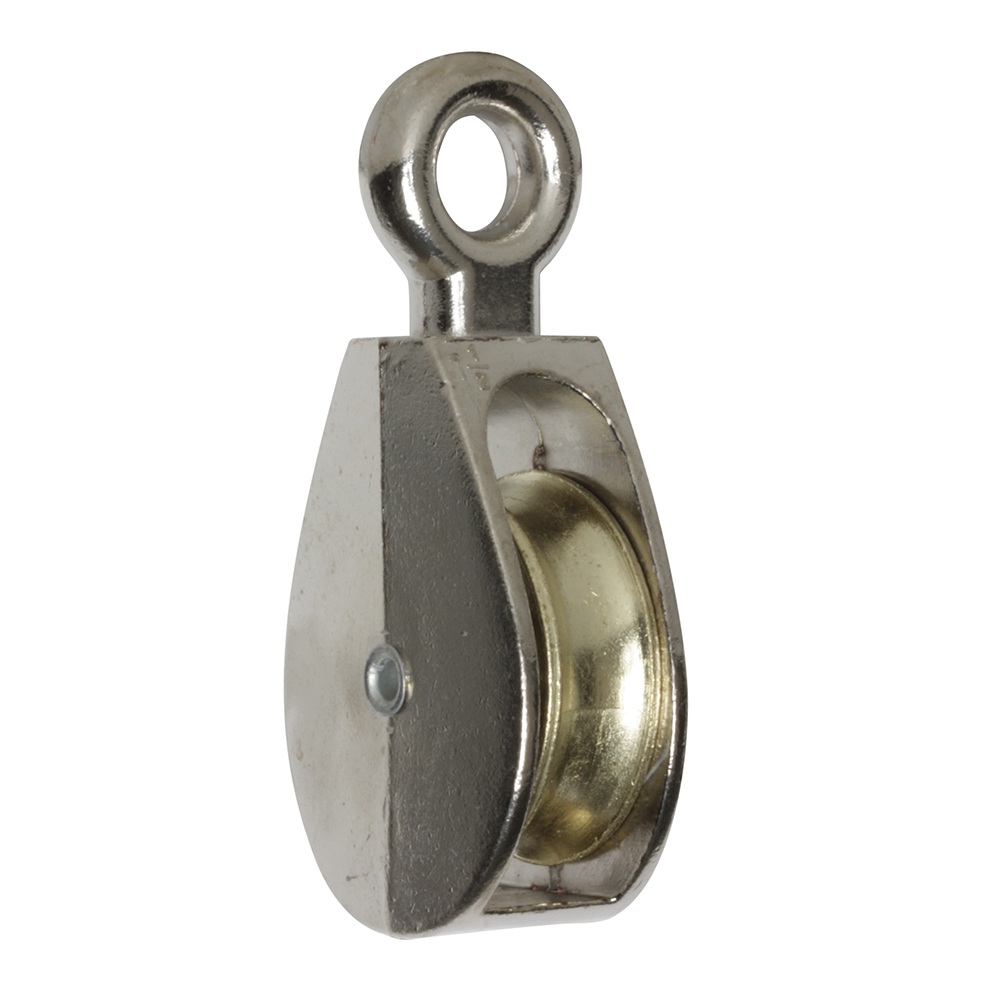 GARRUCHA FIJA 2" (50mm) SENCILLA ZINC