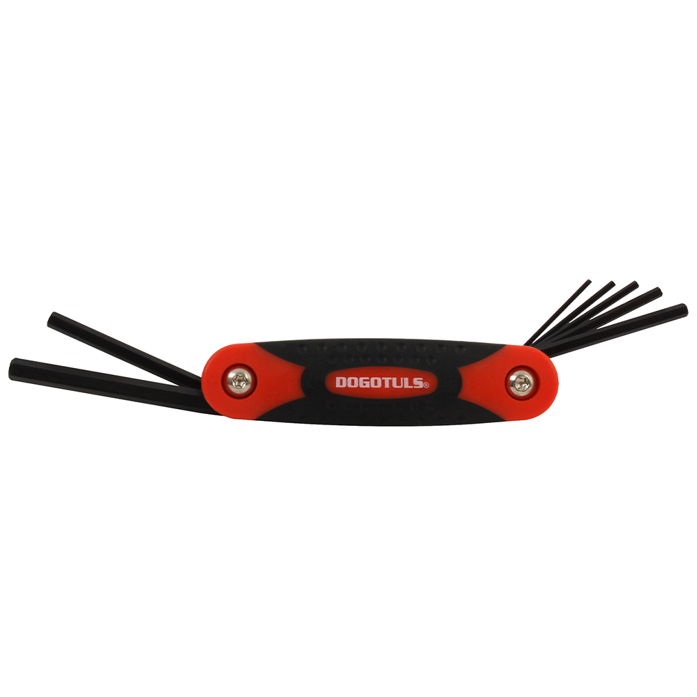 JUEGO 7 LLAVES NAVAJA 1.5-6MM HEX CR-V