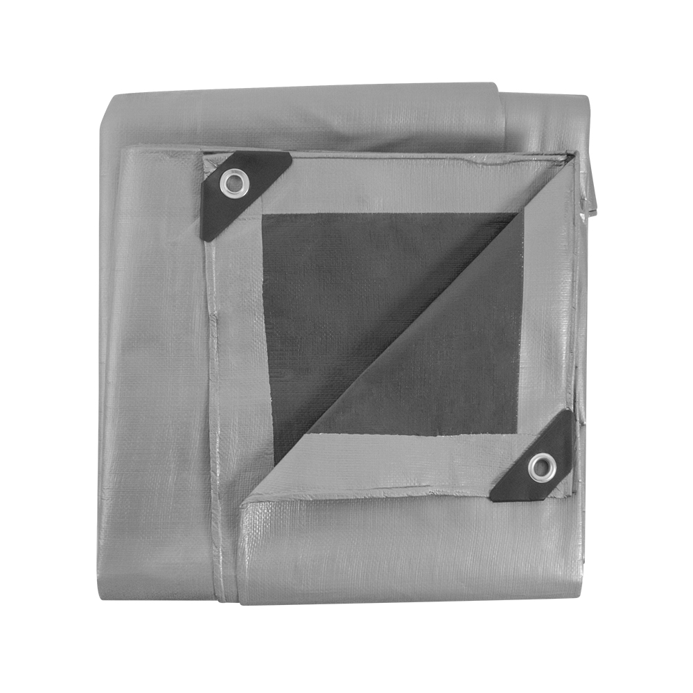 LONA POLIETILENO GRIS 16 X 20' REFORZADA
